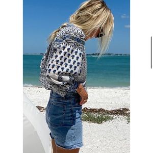 Emerson Fry Blue Heritage Top Indigo Organic Medium